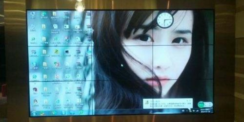 嵌入式液晶46寸拼接屏的安裝方式